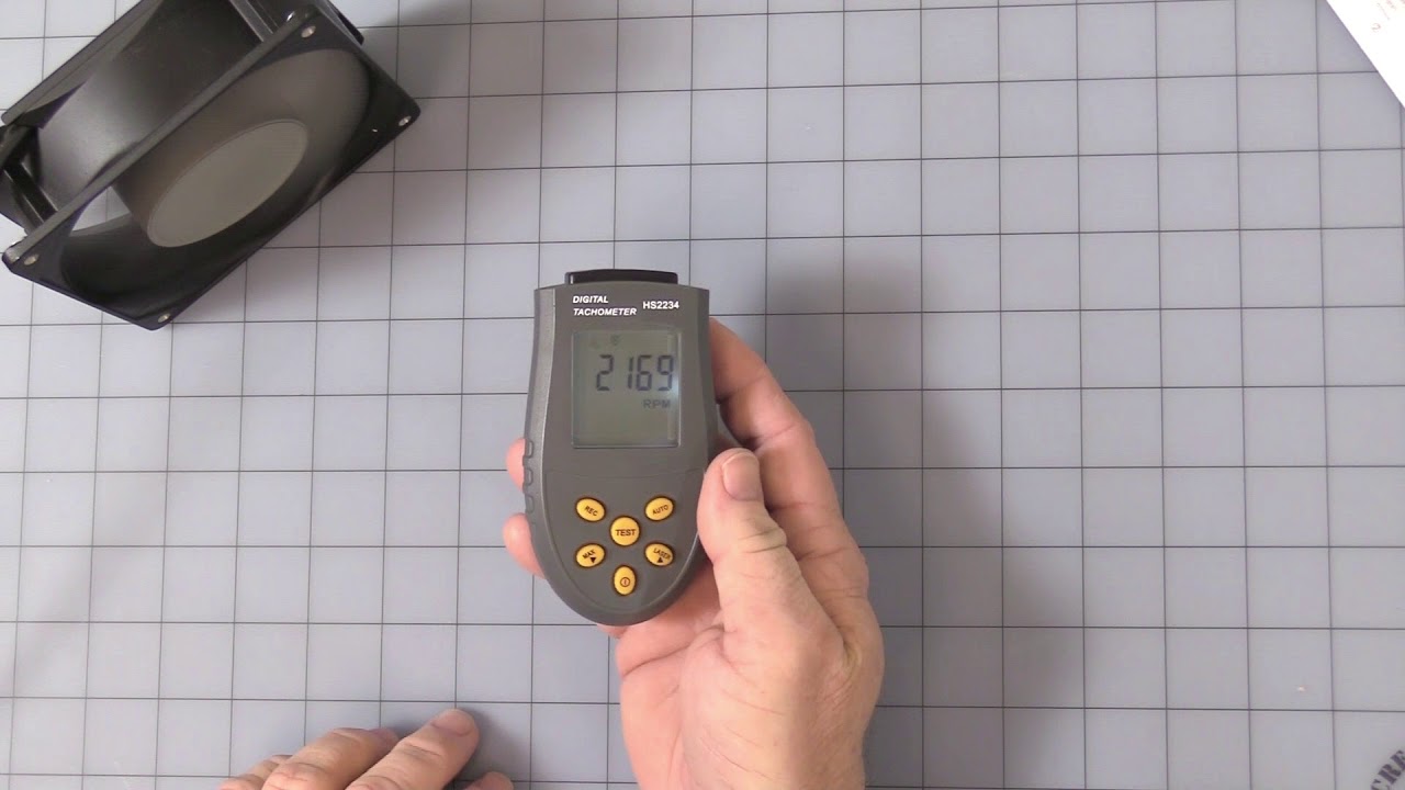 Palm Grip LASER Tachometer HS2234 - 35588 TE