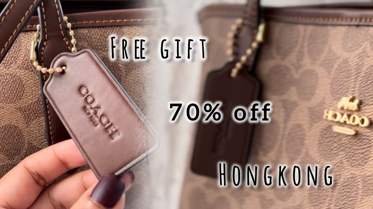 Detailed video on Coach city tote bag, where to get it for cheaper price & free complimentary tag! 