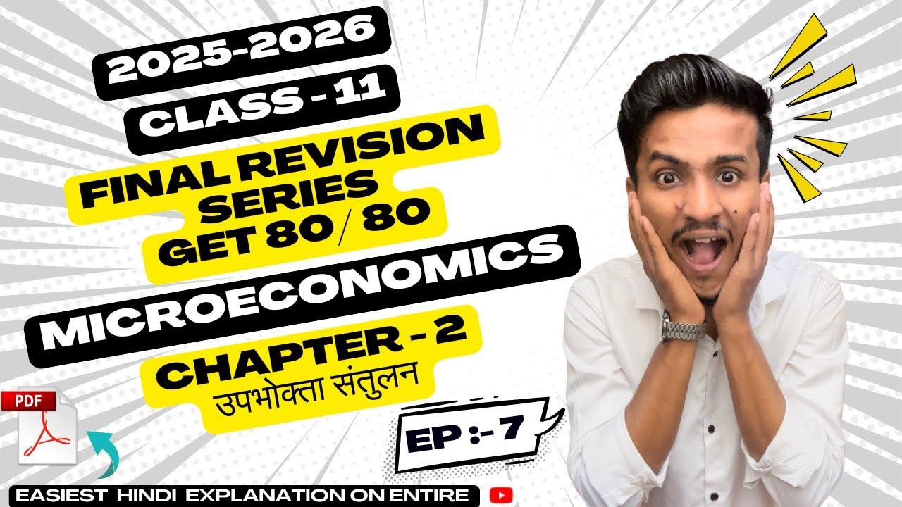 🔥IClass 11 economics chapter 2 in hindiImicroeconomics class 11 chapter 2 in hindiIClass 11th microI