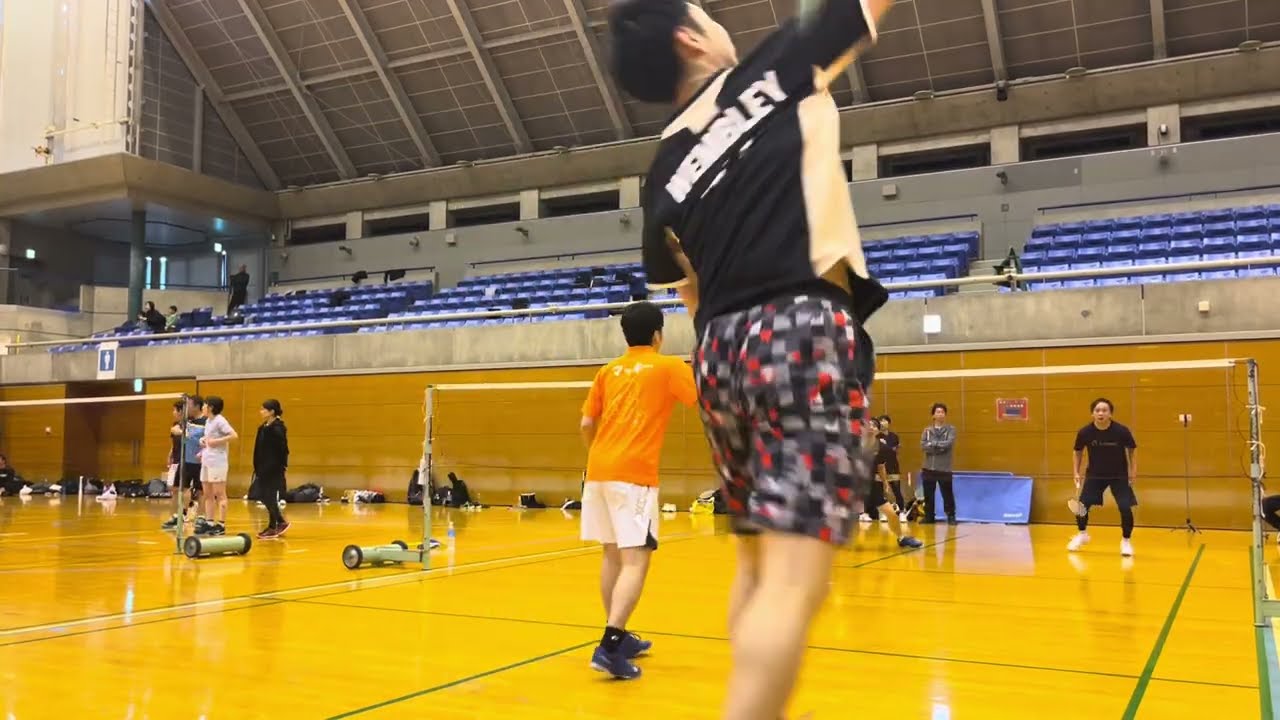 【安浦】ゆーやにのみやむらりーりょうのオモシロ男子ダブルス♫