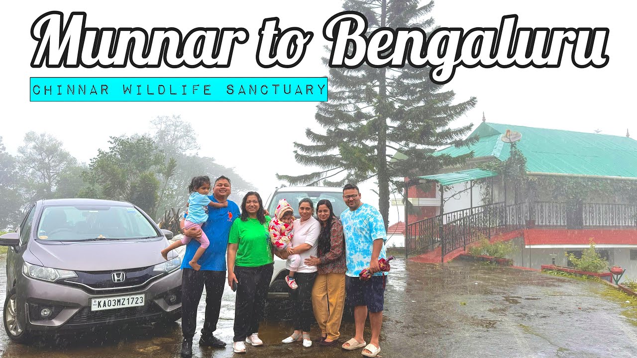 EP4: RoadTrip 2025 | Munnar to Bangalore | Chinnar Wildlife Sanctuary | Waterfalls | Roving Couple