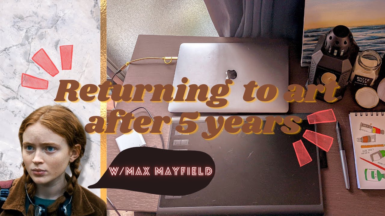 [Speedpaint]🍁Max Mayfield from Stranger Things🍁 | Why I couldn't make art for 5 years😱 |