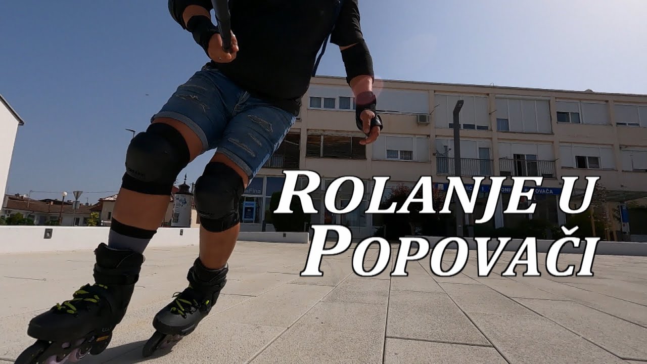 ROLANJE u Popovači ROLLERBLADING in Croatia