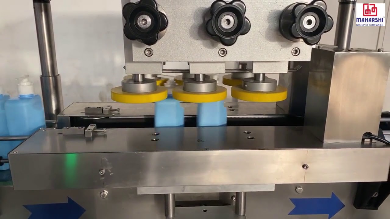 SPRAY PUMP CAPPING MACHINE | LINEAR CAPPING MACHINE | Maharshi Udyog