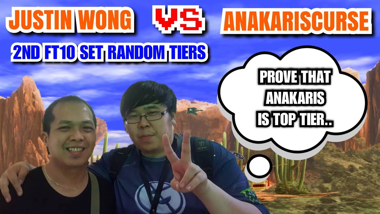 MVC2 SWEATY SET! JUSTIN WONG vs ANAKARISCURSE - 2nd FT10 Random Tier Set
