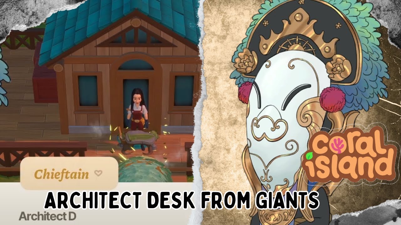 Coral Island - Architect Desk from Giants