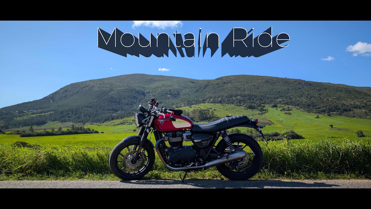 Triumph Speed Twin 900 || Mountain Ride || Exaust Sound Only (4K)