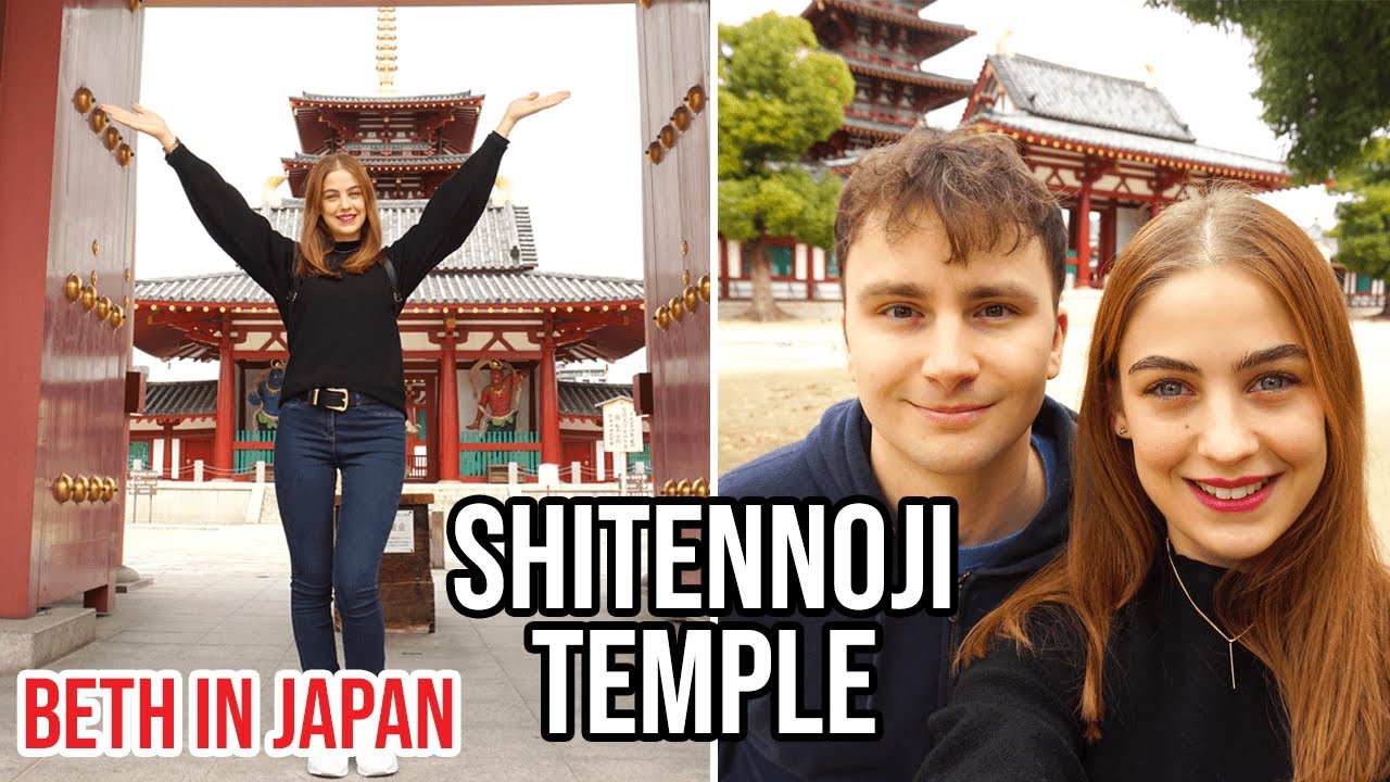 Exploring Shitennoji Temple, Making Friends & Tennoji Park  | Day 3:  BETH IN JAPAN