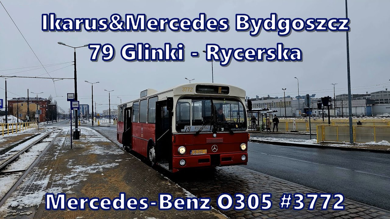 Ikarus&Mercedes Bydgoszcz - linia 79, Mercedes-Benz O305 #3772