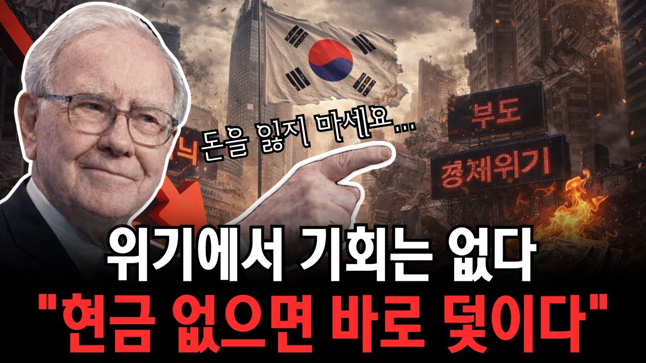 “워런 버핏”이 위기 때 쓰는 투자 원칙… 지금 알아두면 돈이 달라집니다!