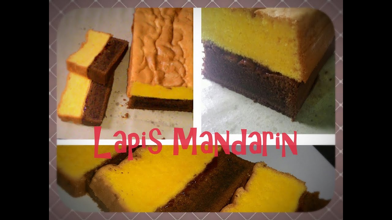 Resep Lapis Mandarin / Lapis Surabaya Istimewa Ala Bakery