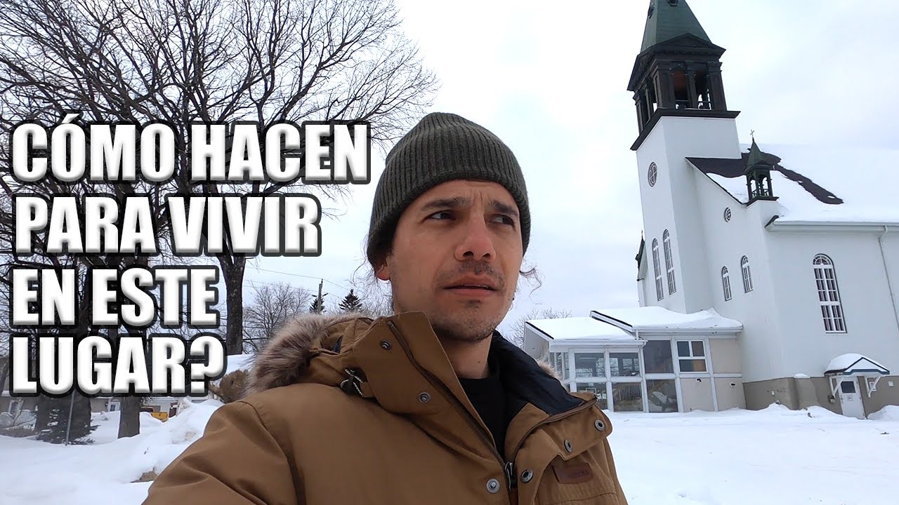 La EXTREMA SOLEDAD de los pueblos del norte de Canadá // vivirías aquí? 😬