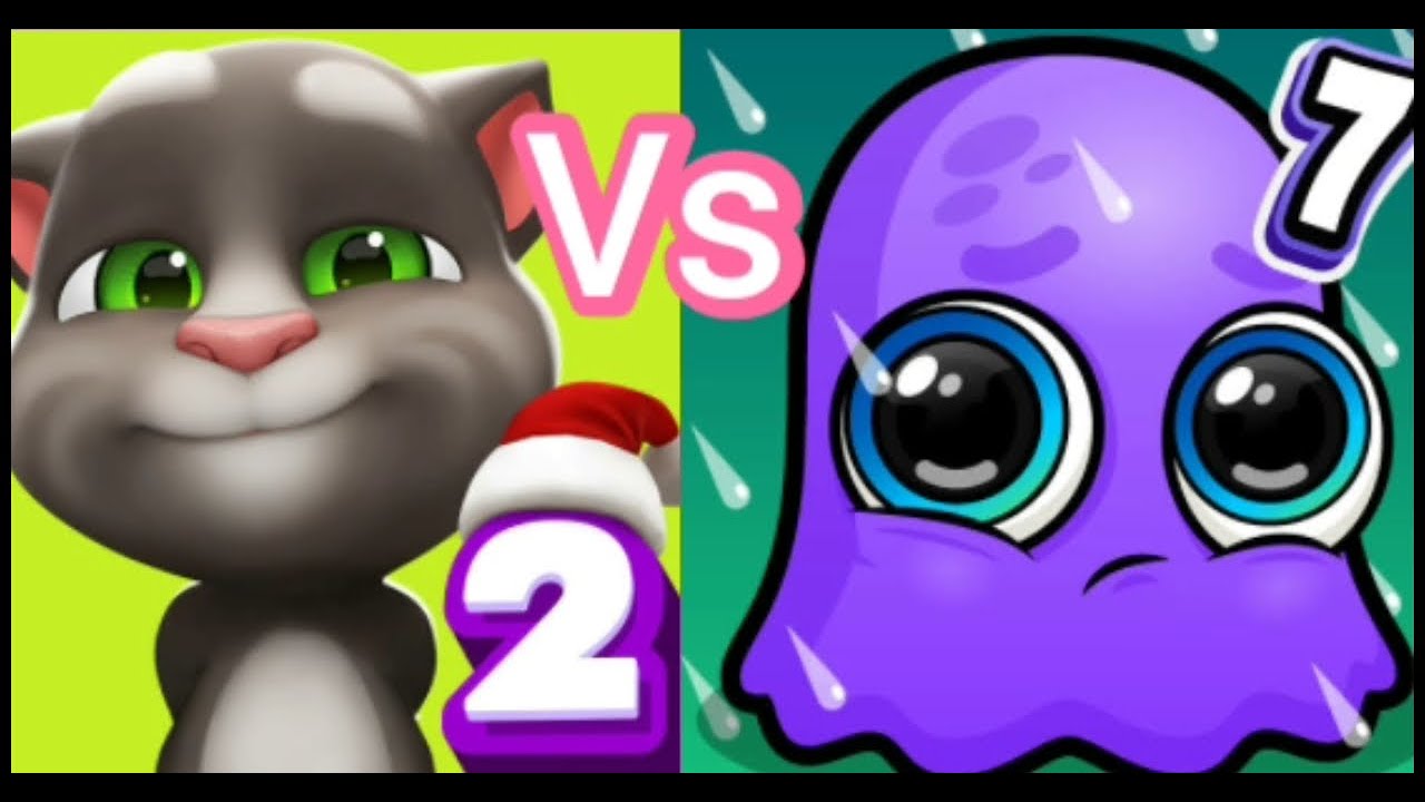Tom 2  VS  Moy 7  Duelo De Mascotes Virtuais !!!!!
