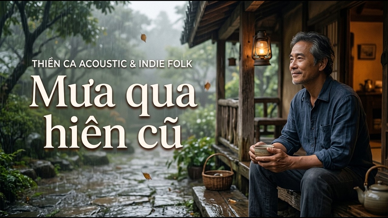 MƯA QUA HIÊN CŨ - Nhạc Acoustic Chill Dễ Ngủ Cực Bình Yên (Tiếng Mưa & Guitar Nylon) | GAXEP MUSIC
