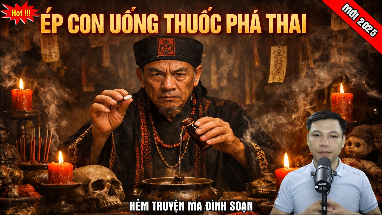 TRUYỆN MA : ÉP CON UỐNG THUỐC PHÁ THAI | CHUYỆN MA MỚI MC ĐÌNH SOẠN