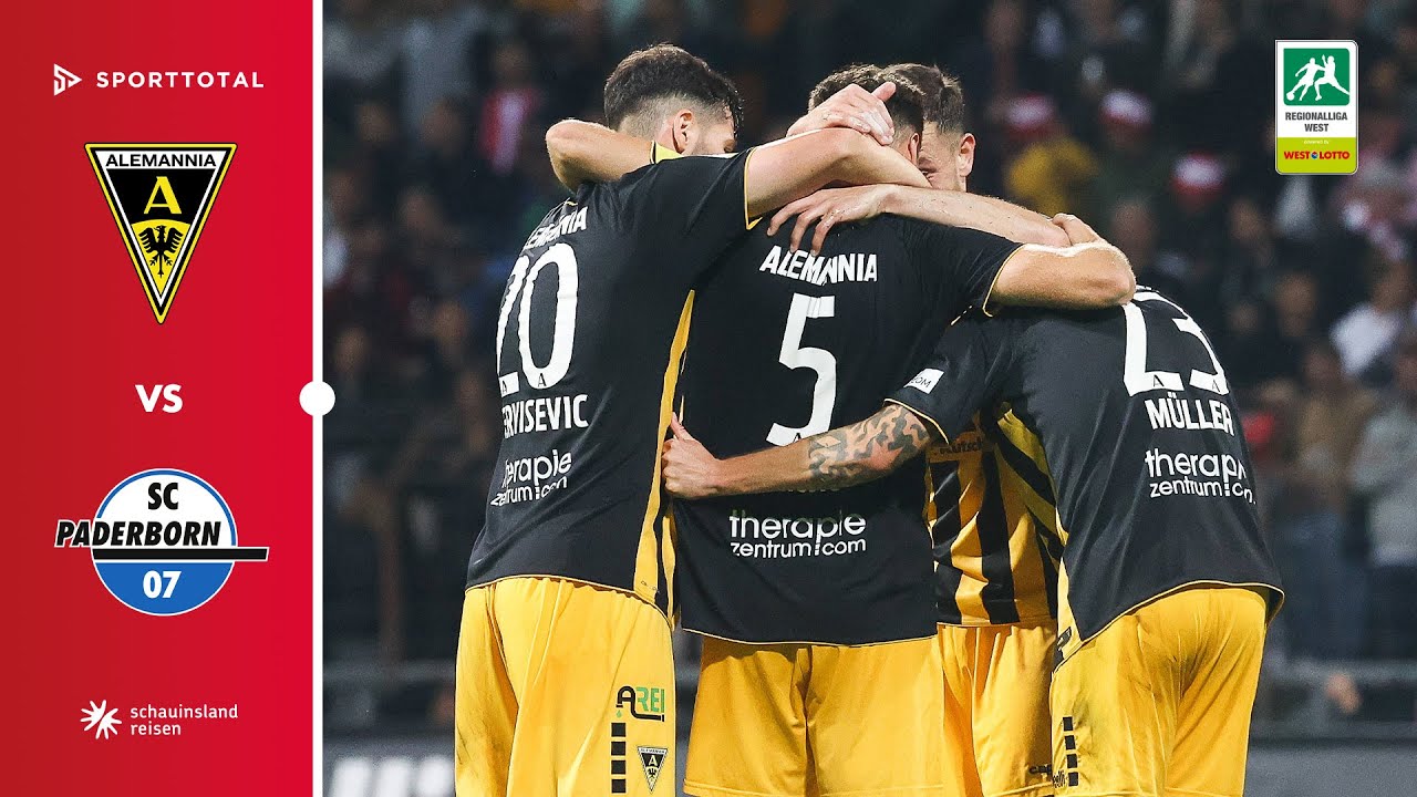 Vierter Sieg in Folge für die Alemannia? | TSV Alemannia Aachen - SC Paderborn 07 U21 | RL West