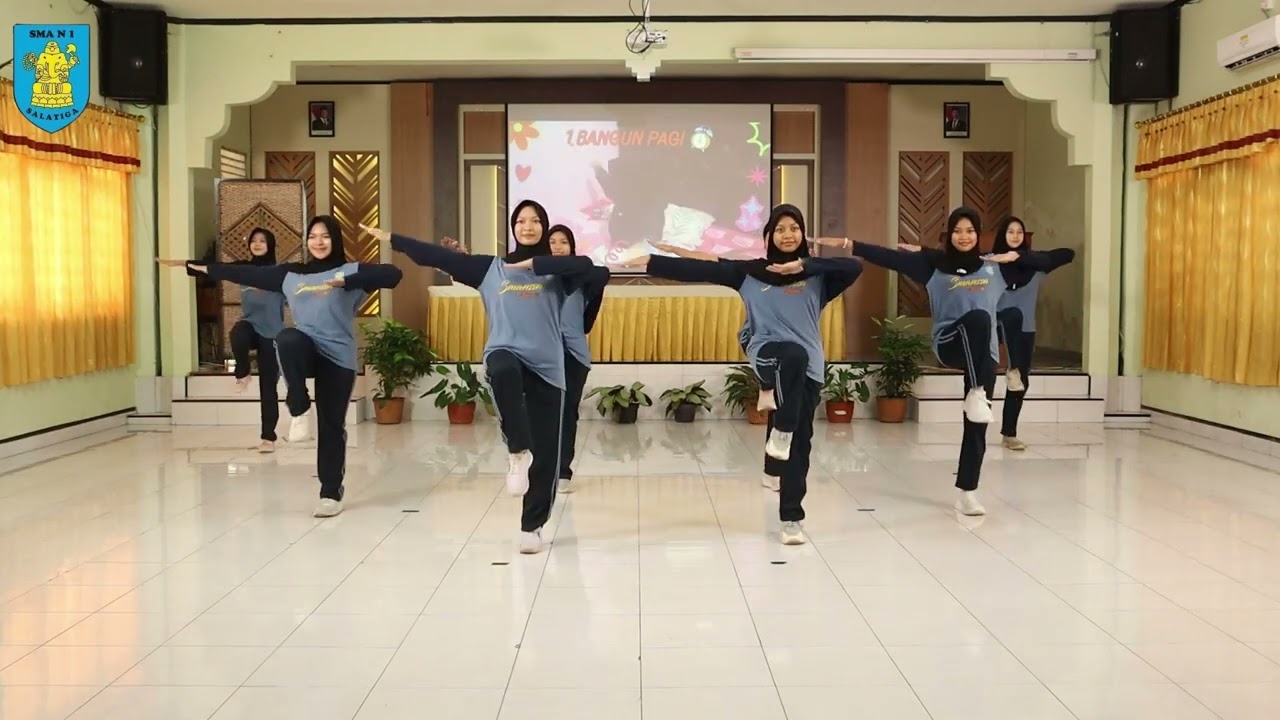 "Lomba Senam Anak Indonesia Hebat 2025_SMAN 1 Salatiga_Provinsi Jawa Tengah