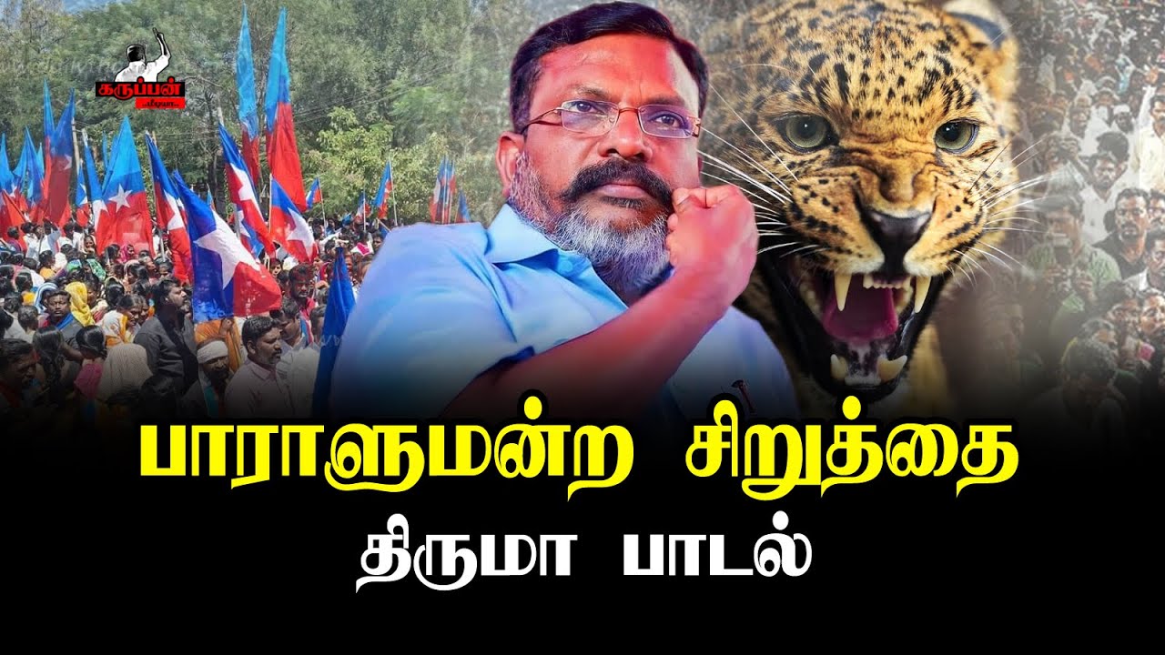 பாராளுமன்ற சிறுத்தை பாடல் | Paralumandra Siruthai VCK Song | THIRUMA SONG