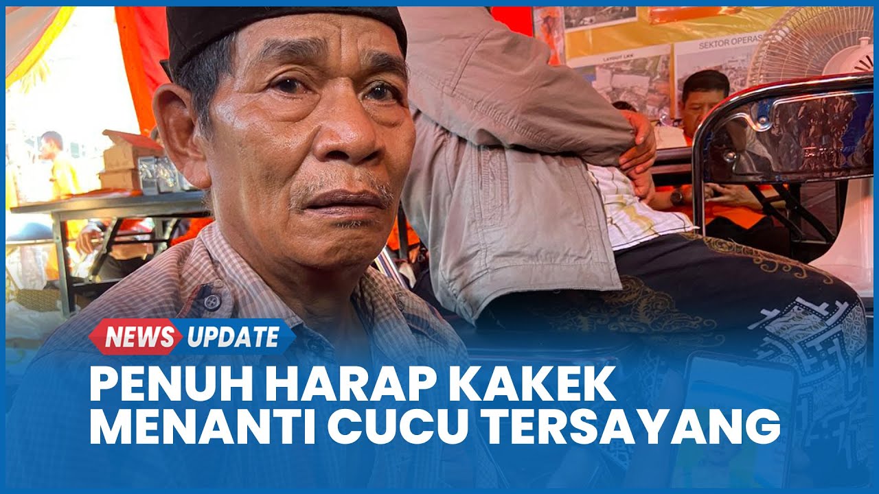 Penuh Harap di Tengah Puing Ponpes Al-Khoziny, Kakek Saidi Hanya Ingin Bertemu Cucu Tersayang