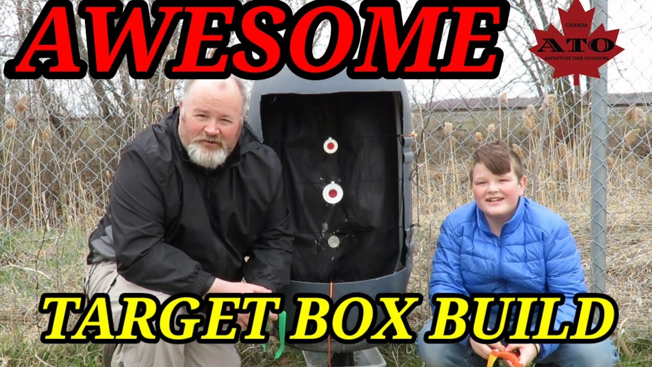 Awesome Home made Slingshot Catch Box