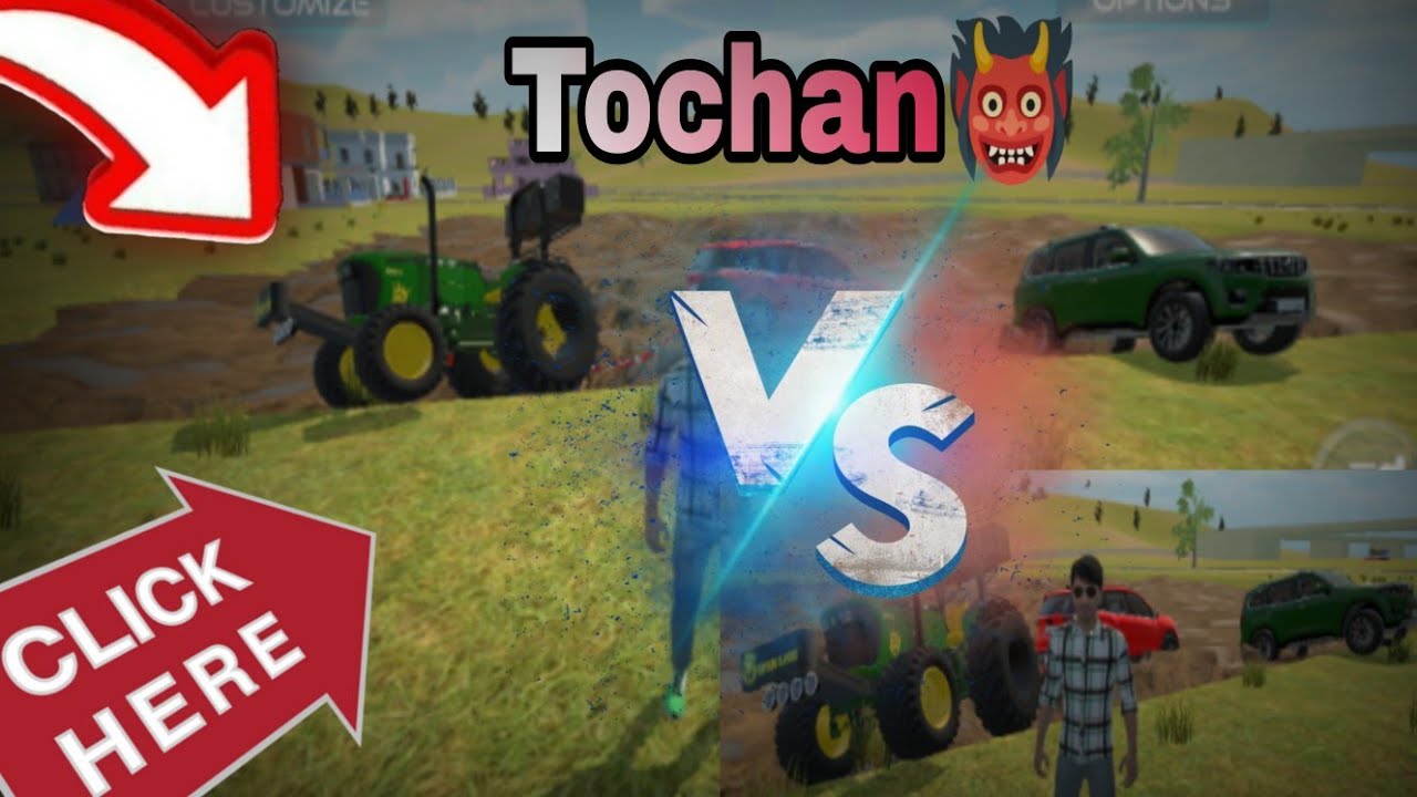 Tochan king 👑 vs scarpiao 😱 and XUV 700 tochan 🥊 tractor video stunts JCB 🔥