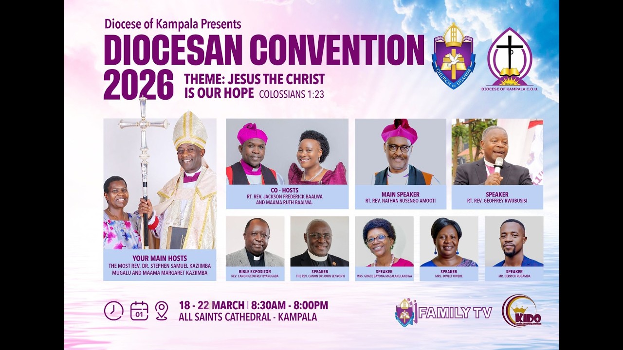 DIOCESAN CONVENTION 2026   |  OPENING  |  18TH MARCH, 2026