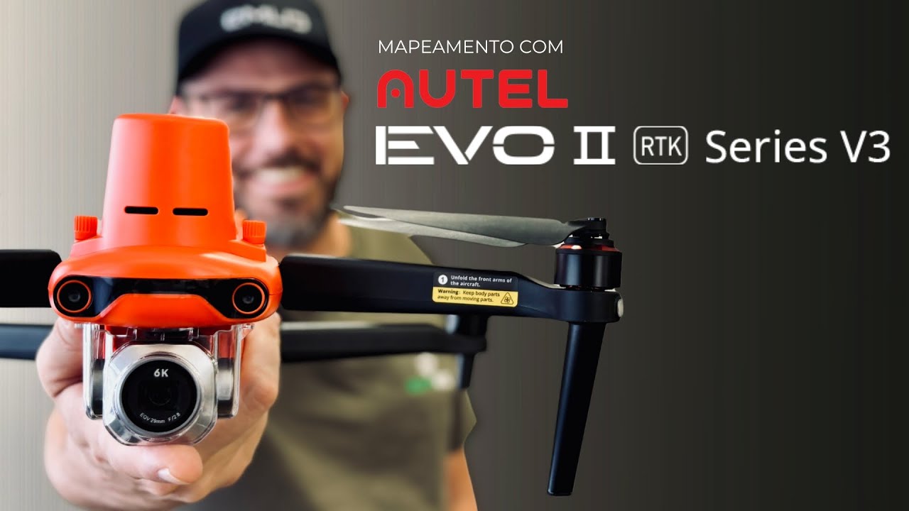 EVO II RTK SERIES V3 | Testamos o DRONE de MAPEAMENTO da AUTEL Robotics