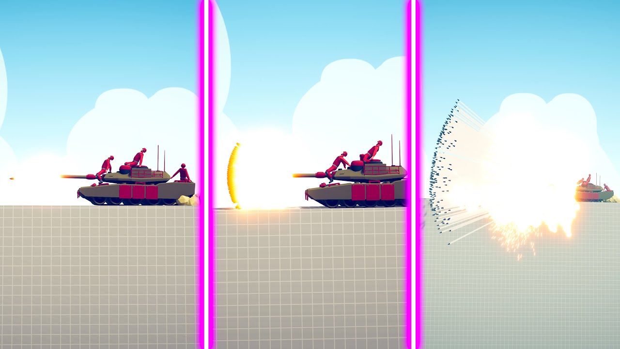 EVOLUTION OF TANK GOD - Totally Accurate Battle Simulator TABS