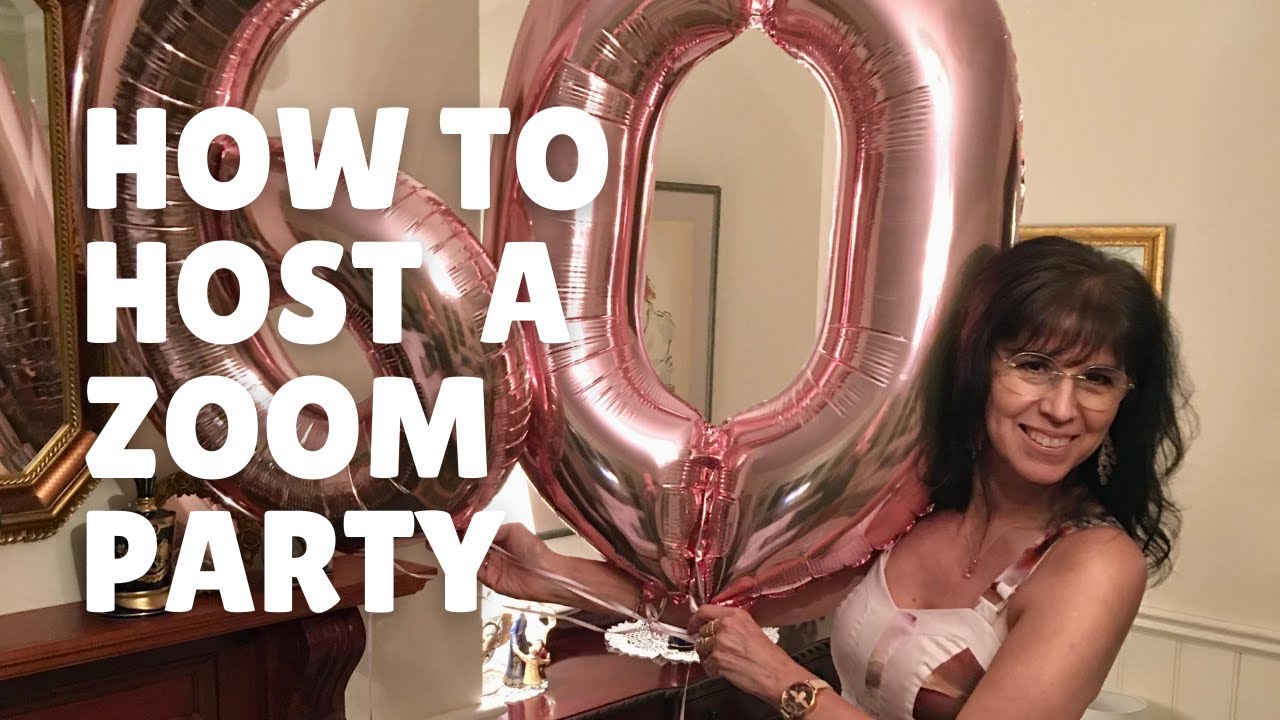 How to Host a Zoom Party
