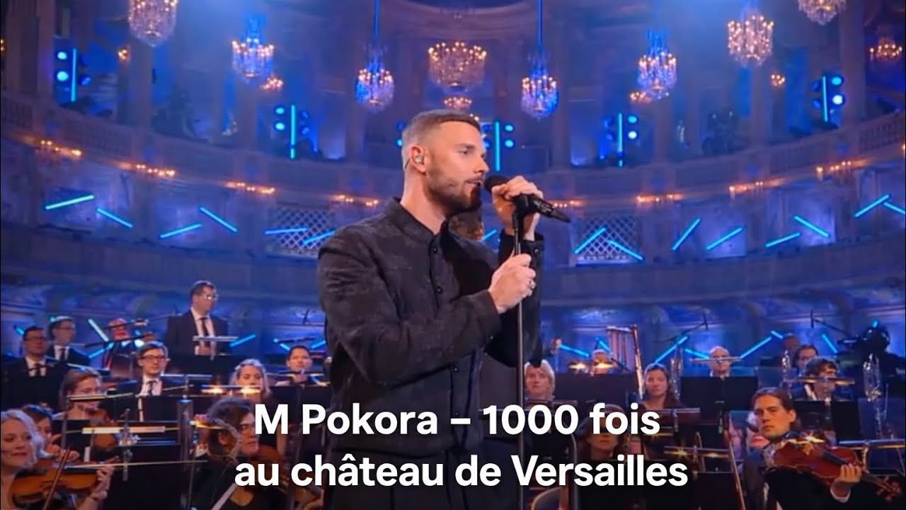 M Pokora- Mille fois au château de Versailles à L'opéra Royal 13/01/2026