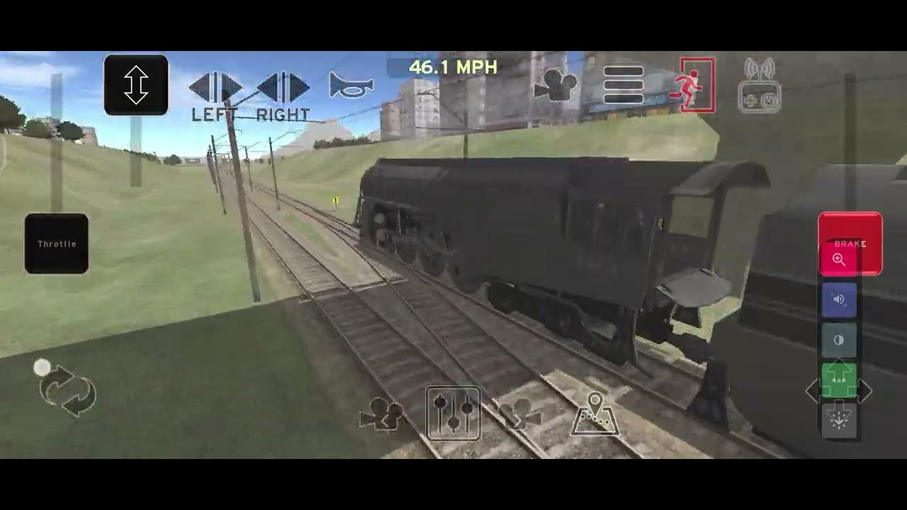 Testing the brake and acceleration of NYC J3 Hudson