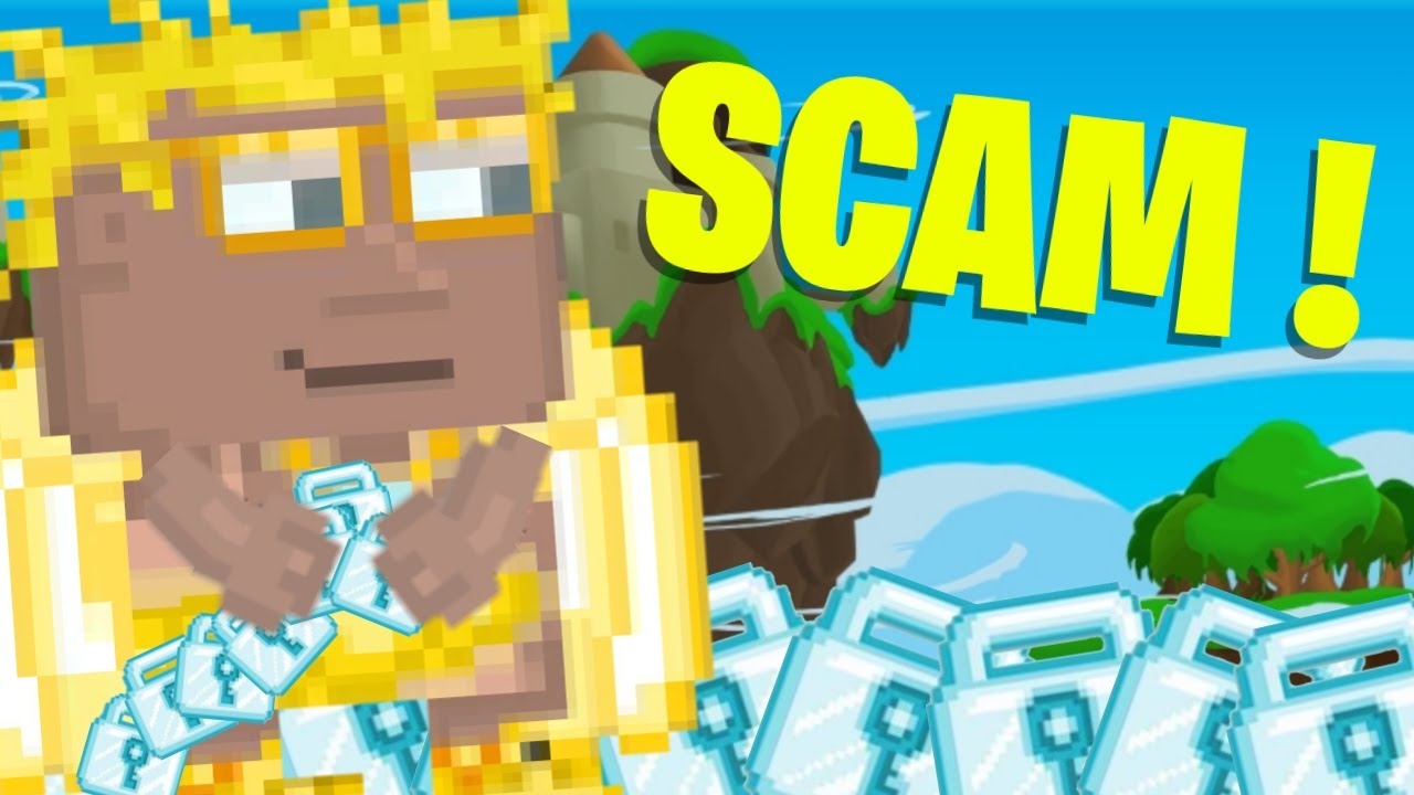 300 DL'lik PRO HESAPLA 15 DL SCAM ATTIM !! *gerçek* | GrowTopia Türkçe