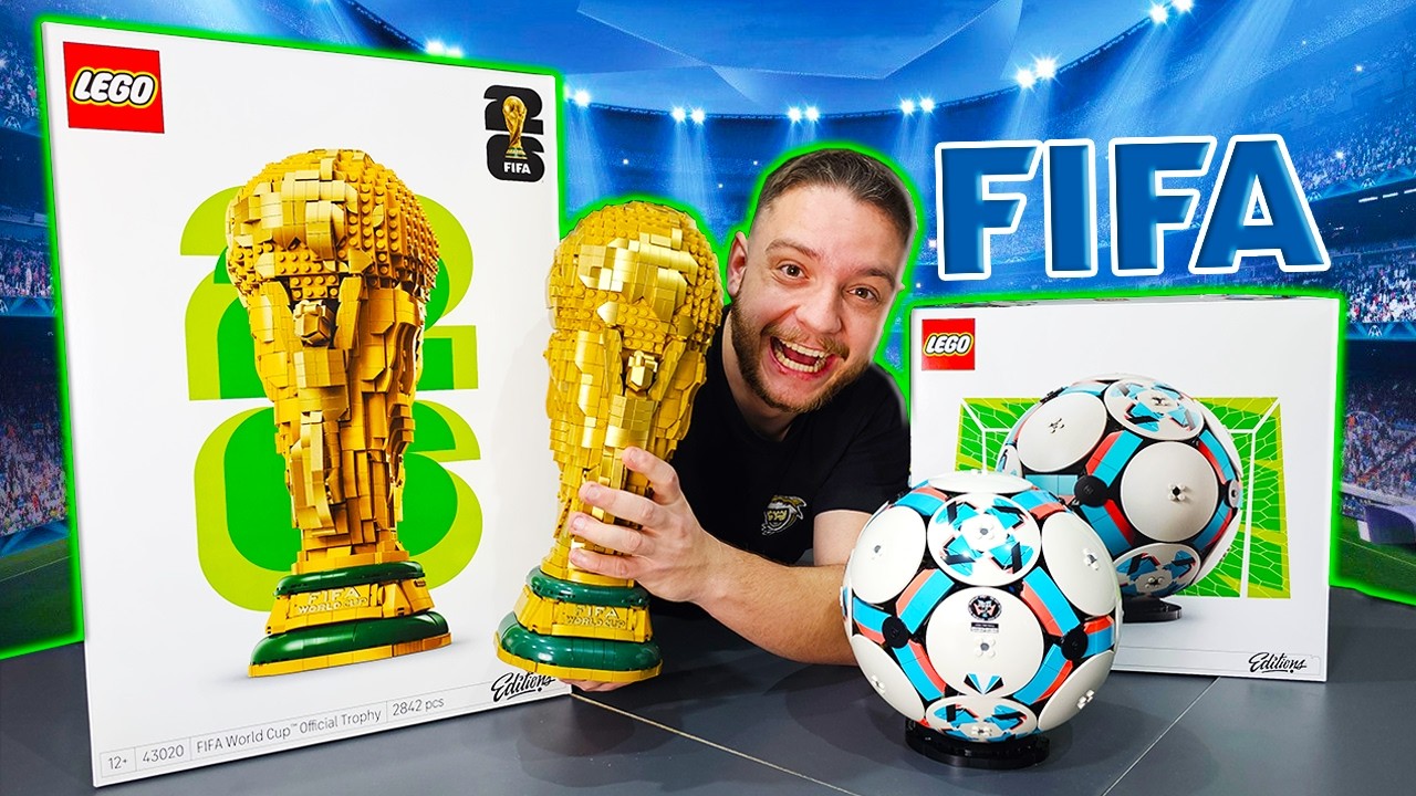 LEGO FIFA TROFEJ A FOTBALOV&Yacute; M&Iacute;Č! ⚽