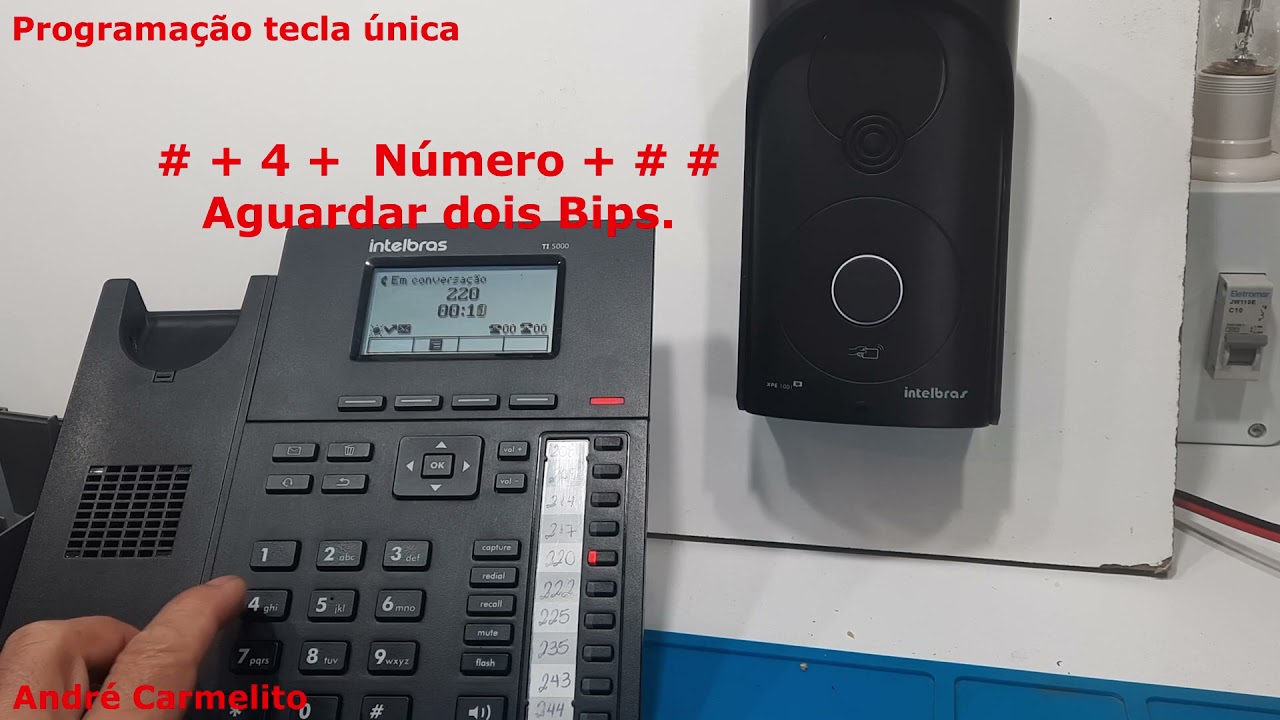 Tecla única xpe 1001 id