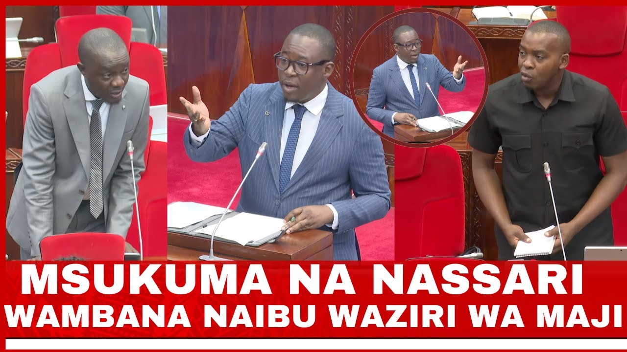 MSUKUMA AANZA BUNGENI AMCHAPA SWALI NAIBU WAZIRI WA MAJI - NASSARI AKAZIA, WAZIRI AJIBU