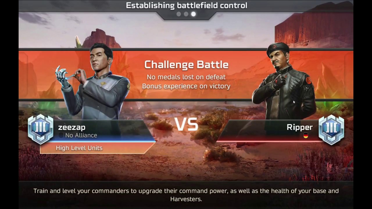 C&C Rivals - Best Nod Deck below Level 22? New Account Challenge, Tips, Tricks and Strategy #3