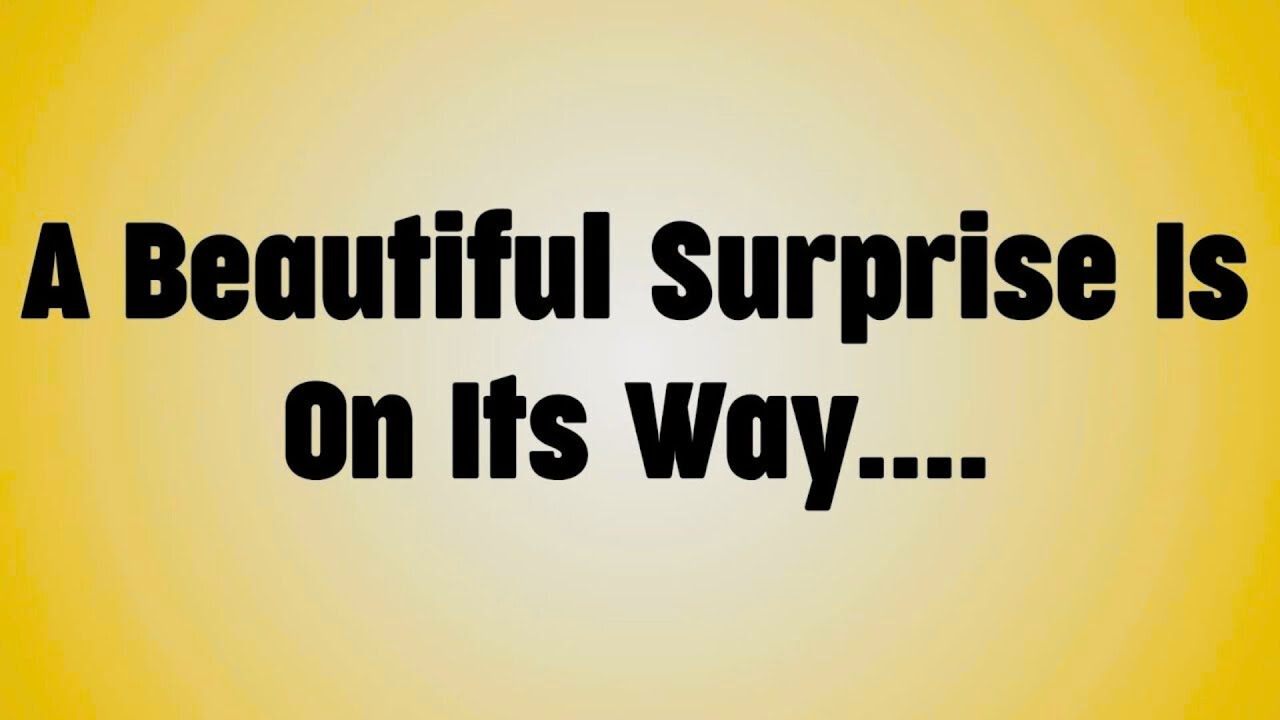 A Beautiful Surprise Is On Its Way. . .