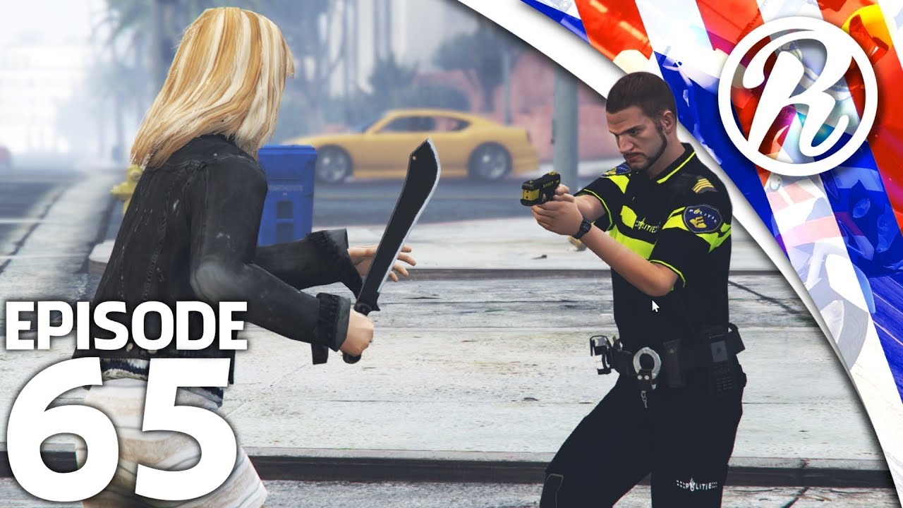 [GTA5] IK WORD AANGEVALLEN MET EEN KAPMES!! - Royalistiq | Nederlandse Politie #65 (LSPDFR 0.31)