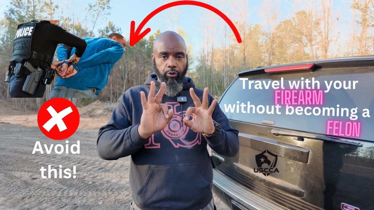 Как перевозить оружие через границы штатов. Мой предпочтительный вариант экипировки.
