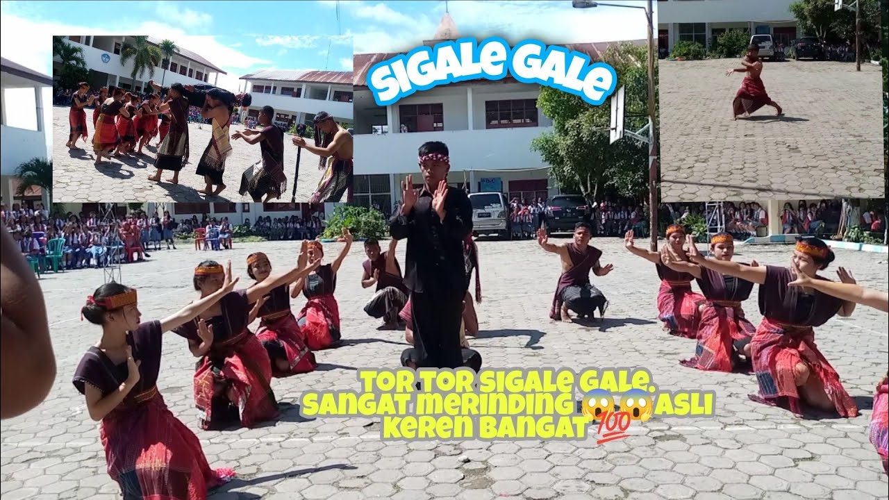 Tor Tor sigale gale.tortor sigale Gale mantap (asli keren bangat )di SMK N 1 NAINGGOLAN .