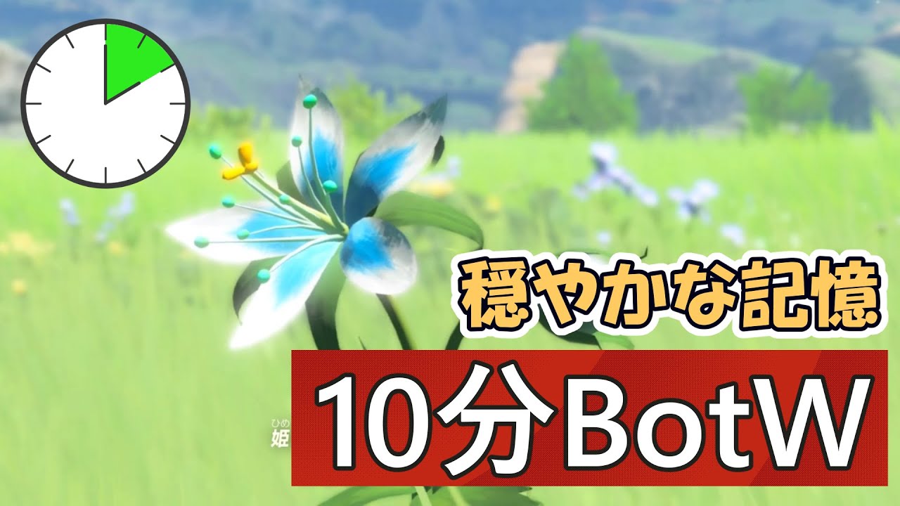 【10分BotW】242日目「研究に夢中なゼルダ姫！隣のリンクはゼルダに夢中？」
