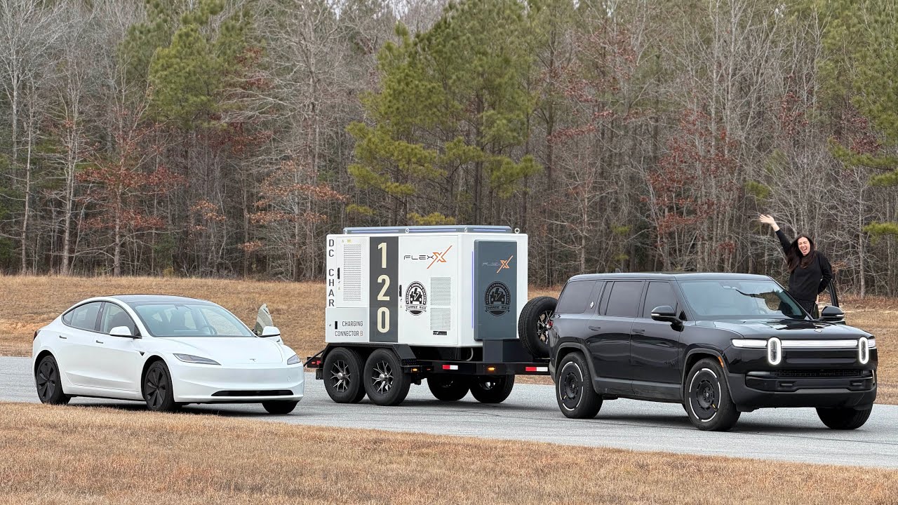 What Happens When FSD Runs Out Of Charge? Tesla Model 3 Long Range RWD (Premium) Run To Zero