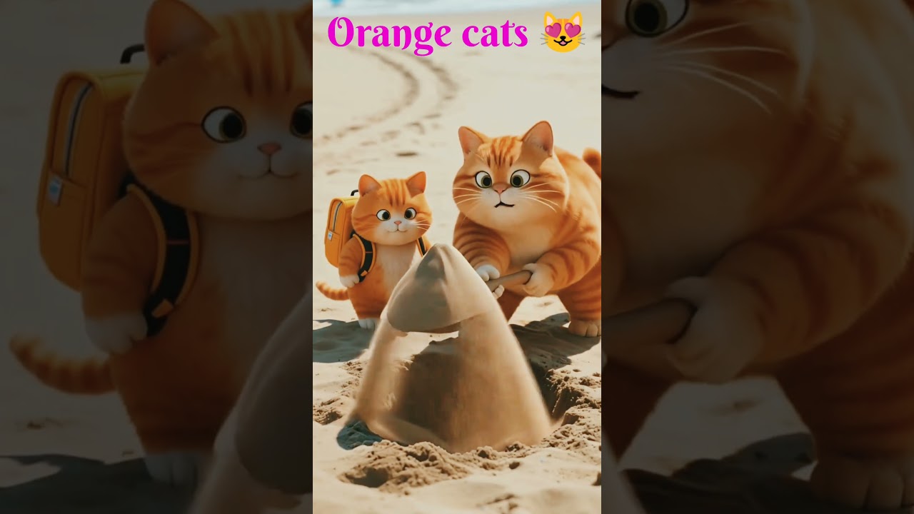 crazy orange cats 