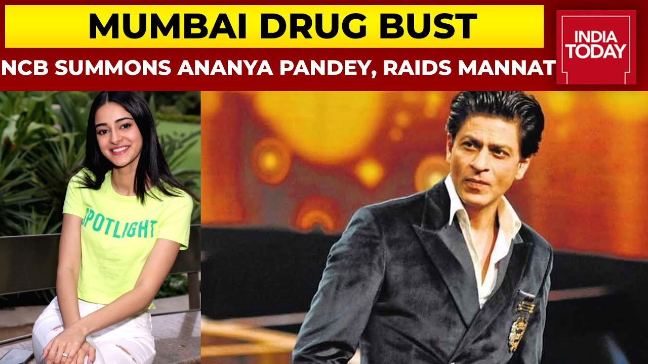 NCB Raids Shah Rukh Khan's Mannat And Ananya Pandey's Mumbai House, Agency Summons Actress