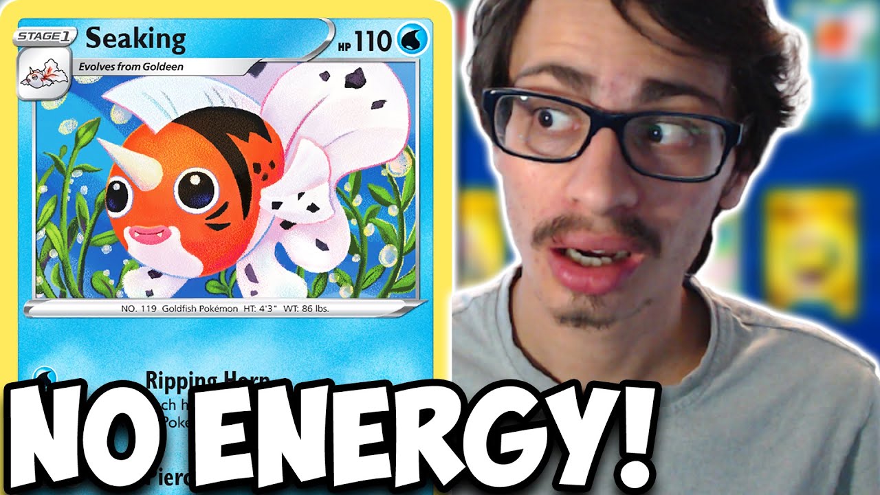 Completely Run Your Opponent Out Of Energy W/Seaking! They Won't Have Fun Lol PTCGO