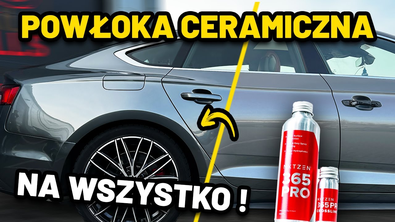 Jak Zabezpieczyć LAKIER - POWŁOKA CERAMICZNA na WSZYSTKO ! Jak to działa ?