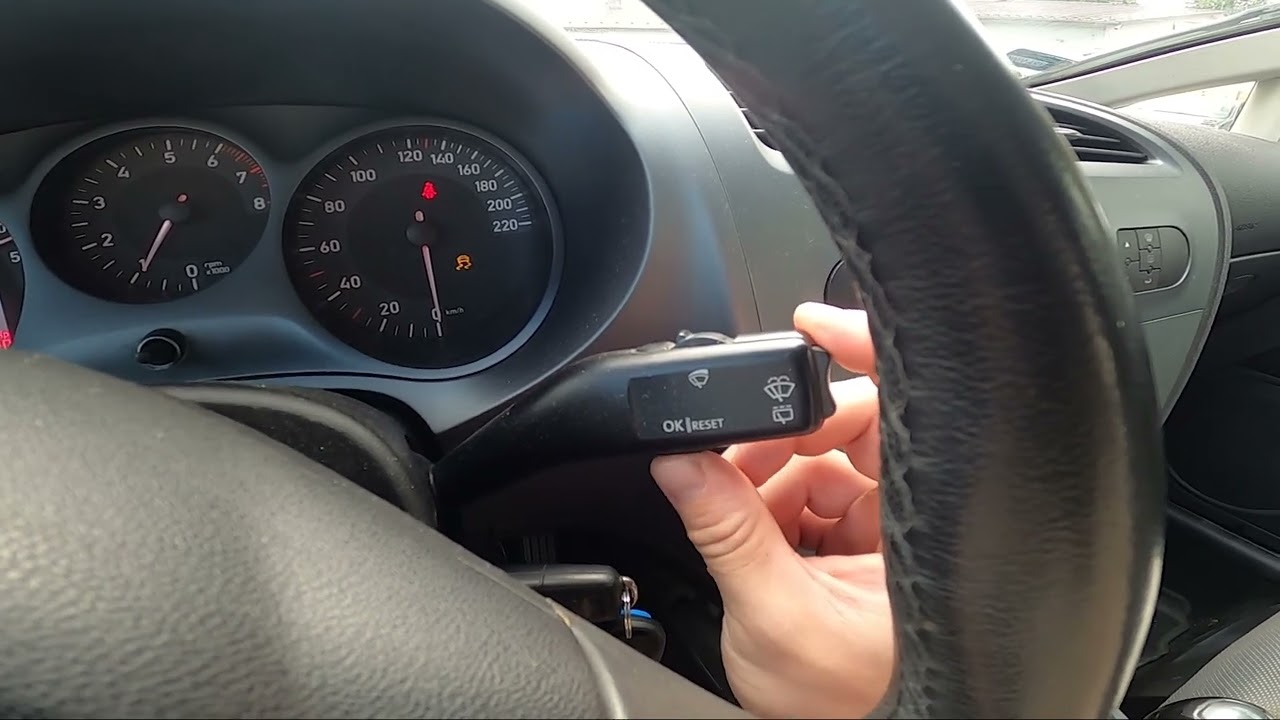 Как пользоваться дисплеем спидометра Seat Leon II (2005–2012) Управление спидометром