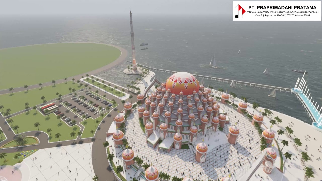 MASJID 99 KUBAH CPI MAKASSAR