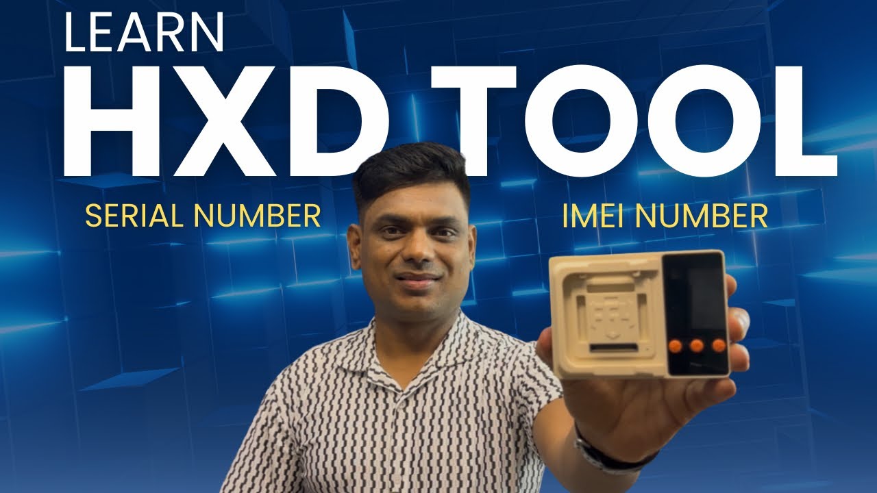 Learn Replace IMEI & Series Number With HXD TOOL by FLASH 64 BOX !!