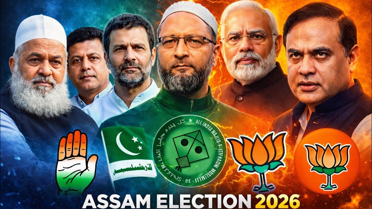 Assam Election Reality: BJP vs Congress, AIUDF aur AIMIM Entry ka Asar